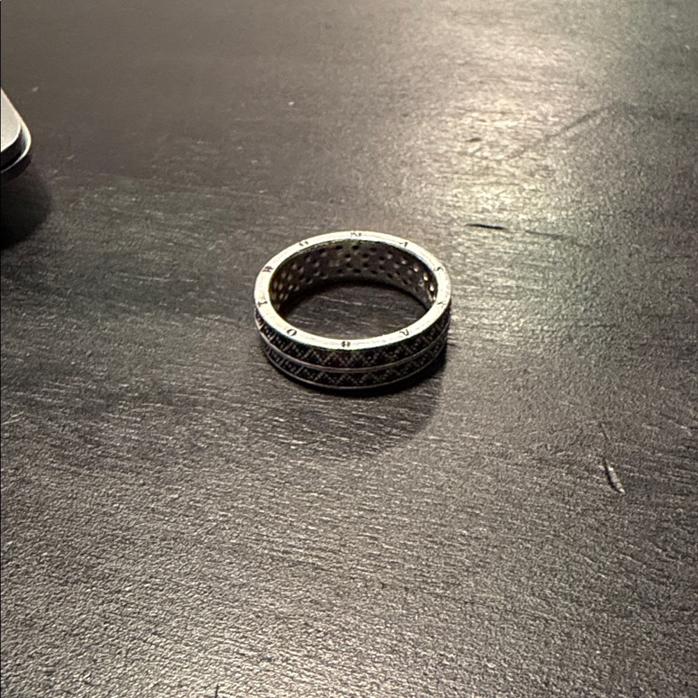 Thomas Sabo Intricate Sterling Silver Men's Ring